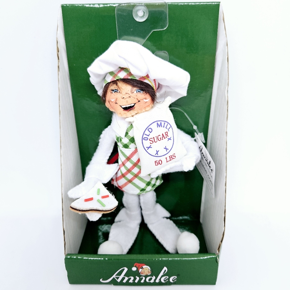 Annalee Dolls - 5" Christmas Candy Elf Ornament - 2024 NIP